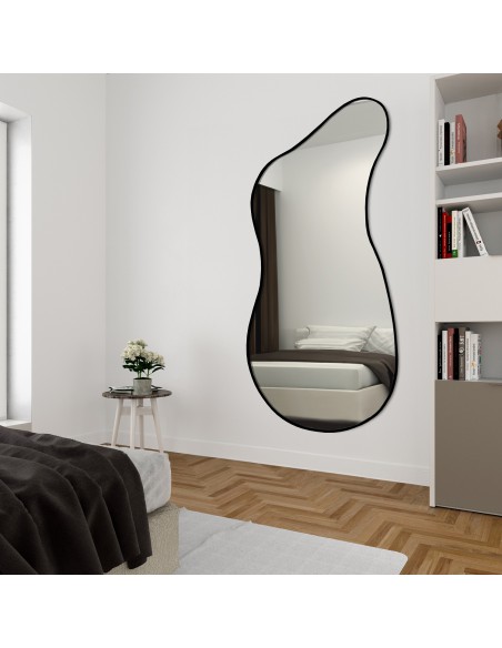 Szervesen formázott tükör MDF keretben - ANGELIT II IN FRAME