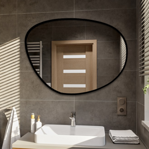 Szabálytalan alakú tükör keretben - AGAT IN A FRAME 2