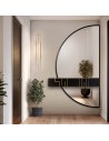 Félkör alakú tükör két részből álló keretben - DOPPIO KERETBEN