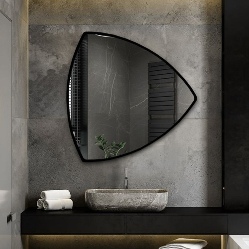 Háromszög alakú tükör MDF keretben - KARO KERETBEN