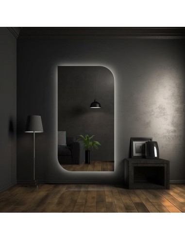 Szabálytalan alakú tükör megvilágítással - LED TEARDROP