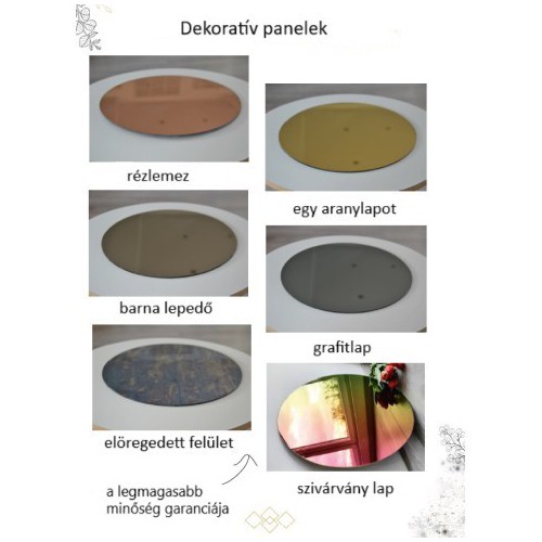 Elliptikus dekoratív tükör - LONGI 2