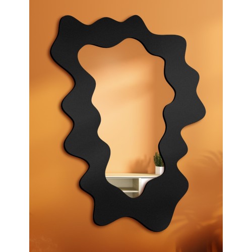 Szabálytalan tükör MDF keretben - BLOBS MISTY 2