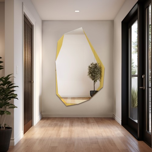 Dekoratív tükör éles organikus formában – CELESTIAL