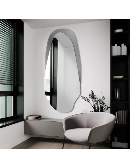 Dekoratív tükör grafit antisol-on - FUSION