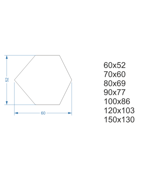 Geometriai alakú tükör keretben – GEOME KERETBEN