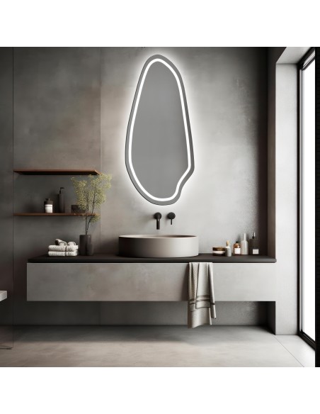 Organikus tükör világítással - JASPIS LED II