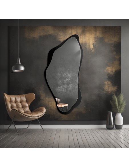 Tükör szabálytalan alakban MDF keretben - PIENA KERETBEN