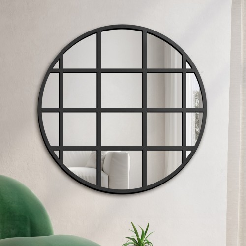 Dekoratív kerek tükör loft stílusban - ERYK 2