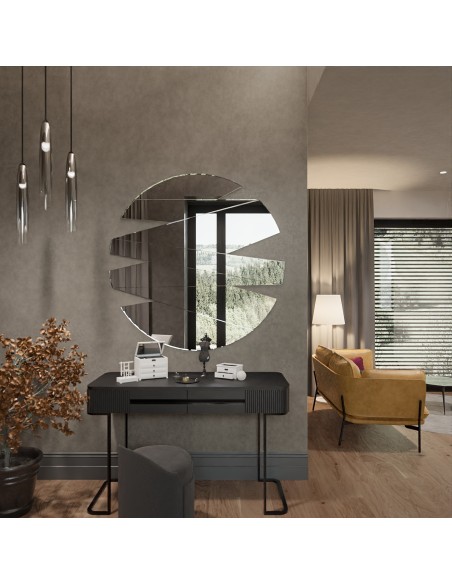 Dekoratív kerek tükör - ZOJA