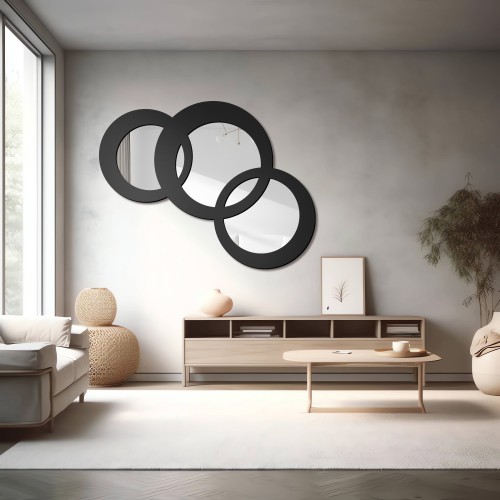 Dekoratív tükör mdf keretben - EWELA - keret színe az Ön által választott színben