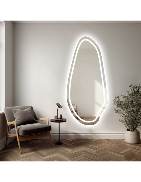 Organikus tükör világítással - JASPIS LED II