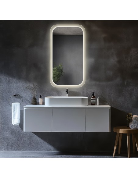 Fürdőszobai tükör világítással - PAOLO LED