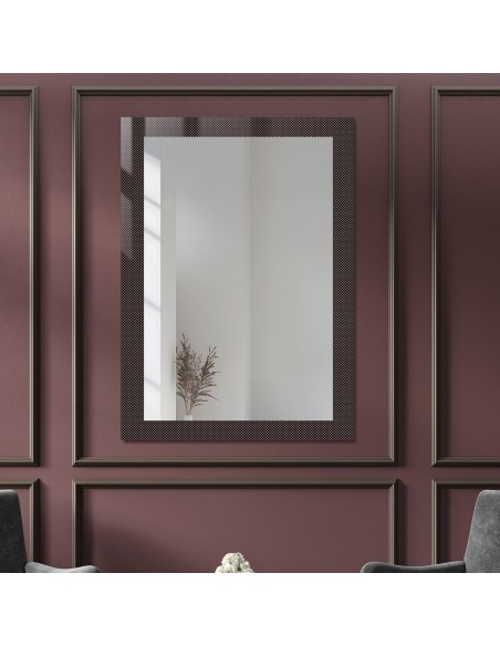 Dekoratív téglalap alakú tükör katedrál üvegen Master Point - LUXORA SOLEIL Dekoratív téglalap alakú tükör katedrál üvegen Master Point - LUXORA SOLEIL