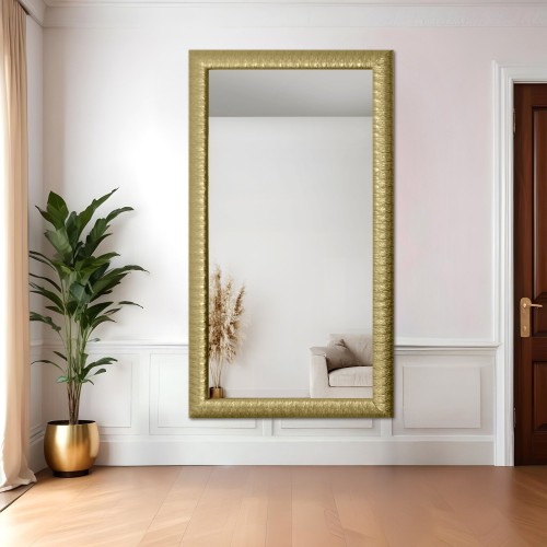 Modern tükör gazdag fa keretben - 7005 - keret színe az Ön által választott színben