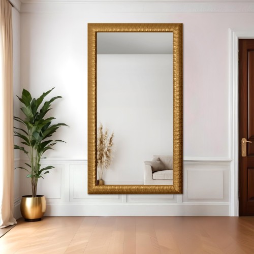 Modern tükör gazdag fa keretben - 7005 - keret színe az Ön által választott színben 2