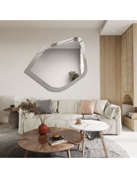Dekoratív tükör katedrál üvegen Master Flex - LUXORA PRISTAL Dekoratív tükör katedrál üvegen Master Flex - LUXORA PRISTAL