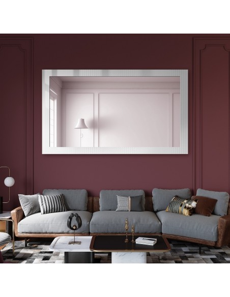 Dekoratív téglalap alakú tükör katedrál üvegen Visiosun Classic - LUXORA CLARITY Dekoratív téglalap alakú tükör katedrál üvegen Visiosun Classic - LUXORA CLARITY