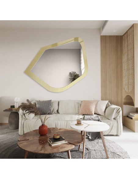 Dekoratív tükör katedrál üvegen Master Flex - LUXORA PRISTAL Dekoratív tükör katedrál üvegen Master Flex - LUXORA PRISTAL