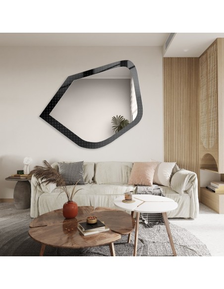 Dekoratív tükör katedrál üvegen Master Flex - LUXORA PRISTAL Dekoratív tükör katedrál üvegen Master Flex - LUXORA PRISTAL