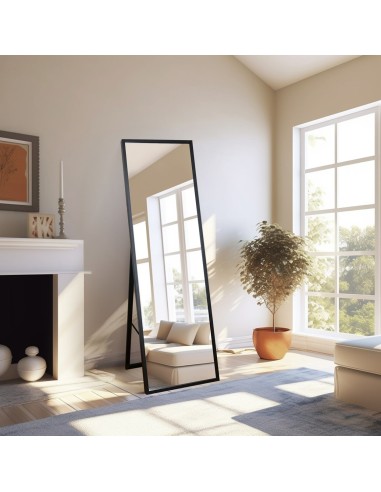 Álló tükör öltözőszobába vékony fa keretben - 3005 - keret színe tetszés szerint választható
