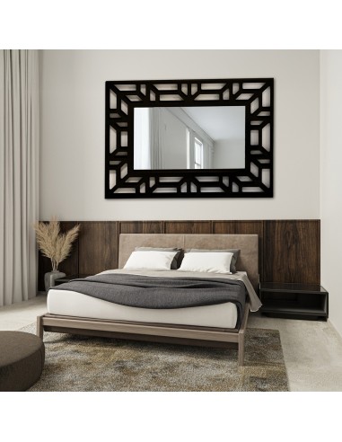 Tükör áttört, dekoratív MDF keretben - ROZEL - keret színe tetszés szerint választható