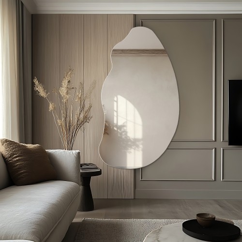 Dekoratív tükör organikus formával - TOPAZ 2