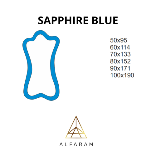 Szabálytalan kék tükör - SKYLINE BLUE másolata 2