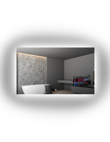 Okos fürdőszoba tükör háttérvilágítással - AGIS SMART LED
