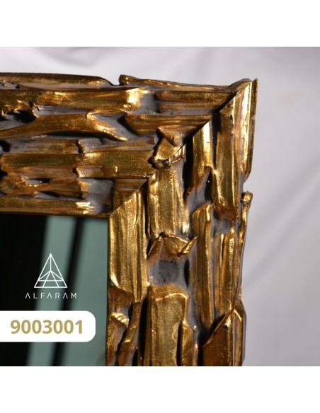 Luxus fali tükör gazdagon díszített arany keretben - 9003001