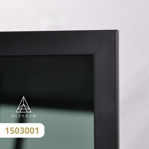 Modern ovális tükör fakeretben - RENA 2