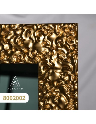 Luxus falitükör arany kerettel és antikolt tükörfelülettel – 8002002 – JULIA VINTAGE