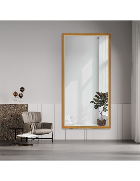 Tükör finom, dekoratív fakeretben - 2801 - keret színe az Ön által választott színben