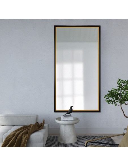 Tükör finom, dekoratív fakeretben - 2801 - keret színe az Ön által választott színben