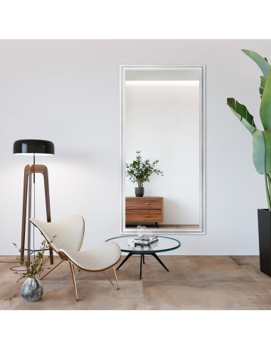 Glamour tükör gazdag fehér keretben - 6004004