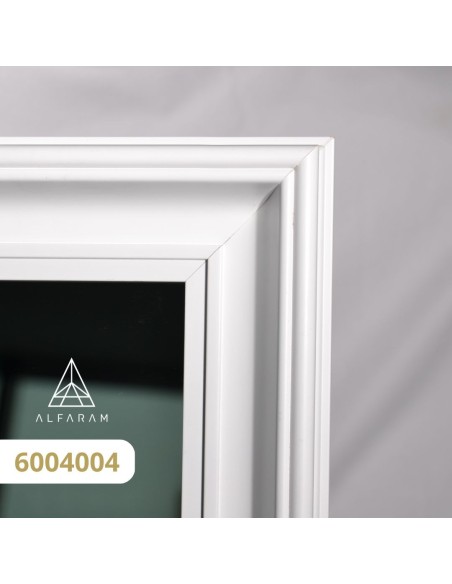 Glamour tükör gazdag fehér keretben - 6004004