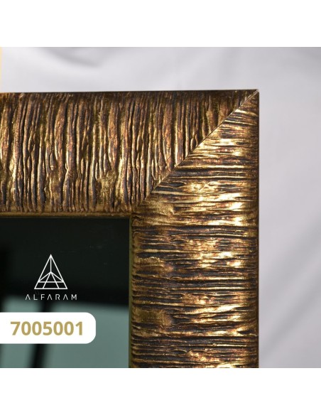 Modern tükör gazdag fa keretben - 7005 - keret színe az Ön által választott színben