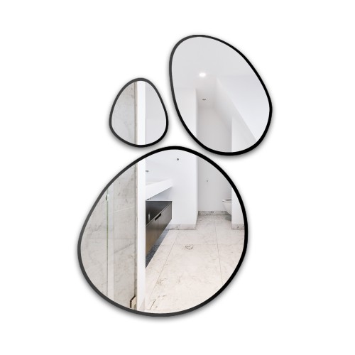Három keretes organikus tükör készlet - OPALIT IN FRAME 2