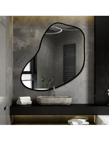 Szervesen formázott tükör keretben - KWARC IN A FRAME