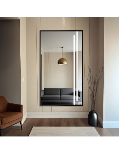 Fekete keretes tükör megvilágítással - 1503 LED III - a keret színe választható