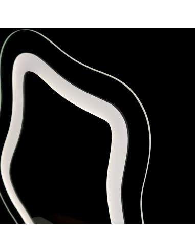 Kozmetikai tükör homokfúvott háttérvilágítással - FLOW LED PETITE