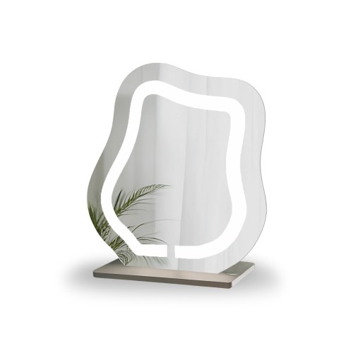 Kozmetikai tükör homokfúvott háttérvilágítással - FLOW LED PETITE 2