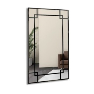 Loft tükör arany mdf lécekkel - GABRIELA