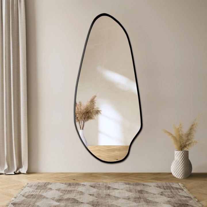Szabálytalan alakú tükör mdf keretben - JASPIS IN FRAME