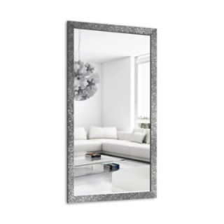 Glamour tükör ezüst keretben, magas fényű - 8002003