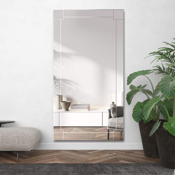 Glamour kristálytükör tükörkeretben - KIARA OptiWhite