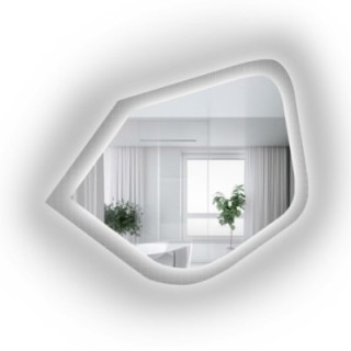 Tükör katedrál üvegen Master Flex LED világítással - LUXORA PRISTAL LED