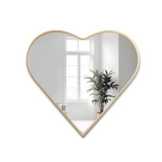 Tükör MDF keretben - HEART - keret színe az Ön által választott színben