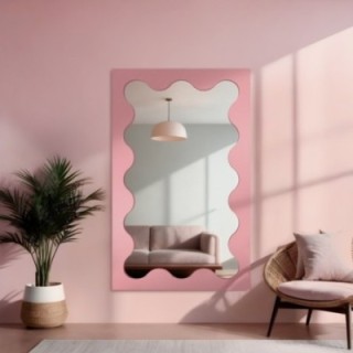Szabálytalan tükör MDF keretben - BLOBS PRISM
