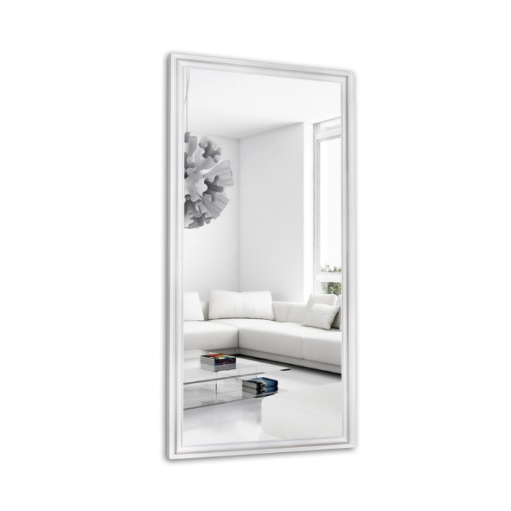 Glamour tükör gazdag fehér keretben - 6004004